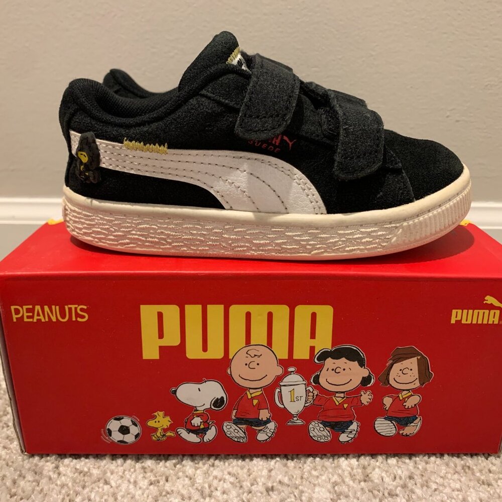 Puma PEANUTS Suede Classic XXIVInf Unisex Kids Toddler 9C